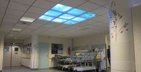 Plafond verrière cumulux