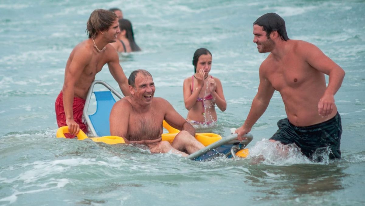 Handiplage facilite la baignade aux personnes en situation de handicap