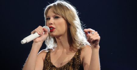 La chanteuse américaine Taylor Swift.