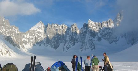 Une ascension en montagne