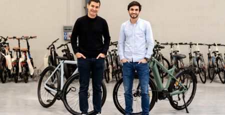 Les fondateurs d'Upway, Toussaint Wattinne, Stéphane Ficaja