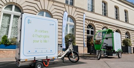 Le vélo cargo à hydrogène