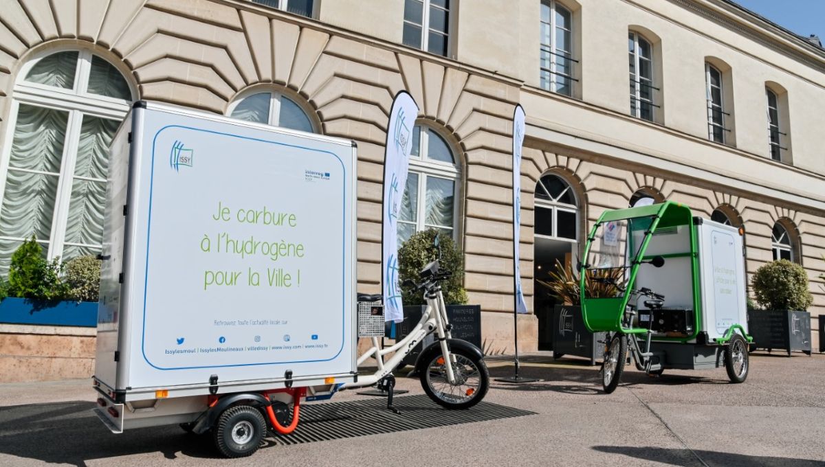 Le vélo cargo à hydrogène