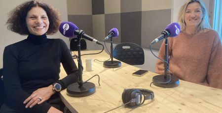 V Bogdanoff et Valerie Doutreloux. Photo Gilles André/AirZen Radio