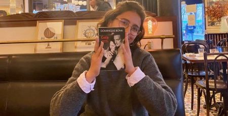 Adèle et son livre inspirant