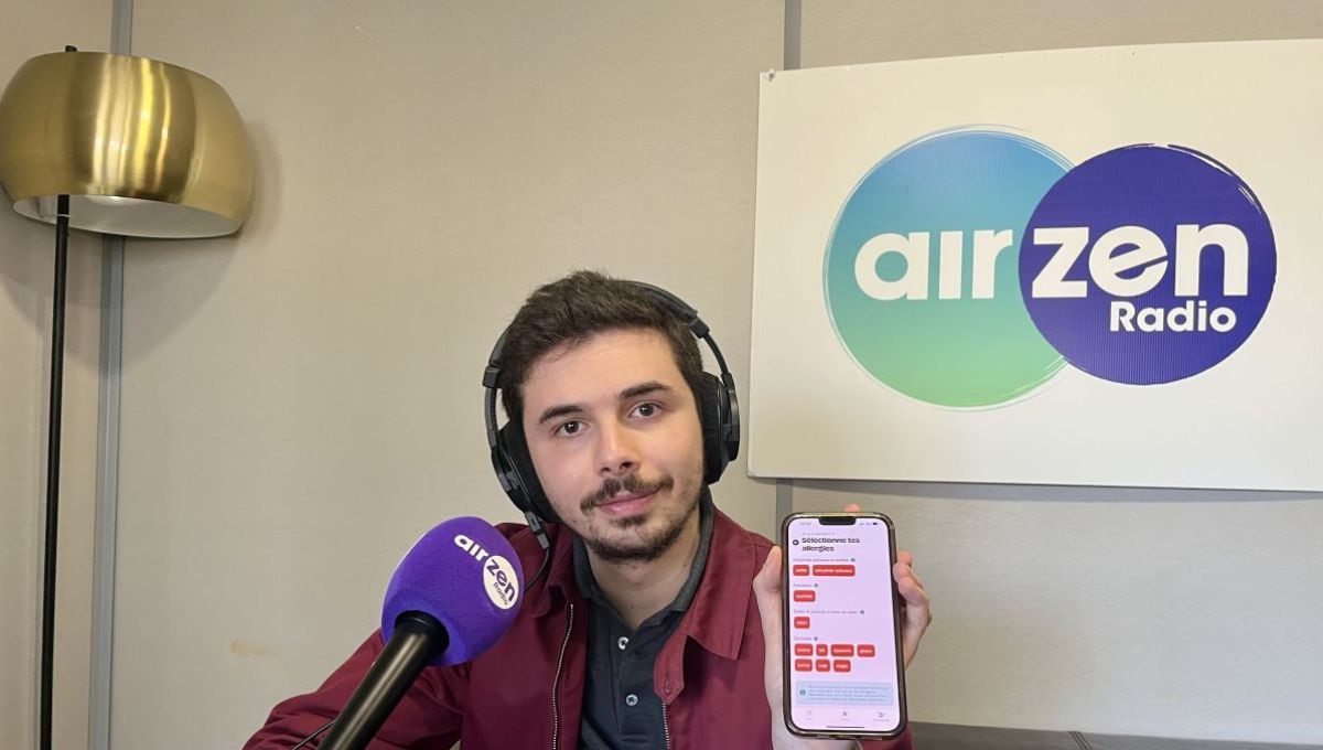Antoine Barberin, co-fondateur d'Allergenius nous présente l'application