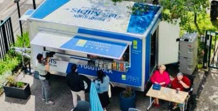 Annecy : Un food truck pour créer du lien entre le quartier et l’EHPAD