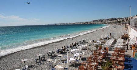 Baie des anges à Nice