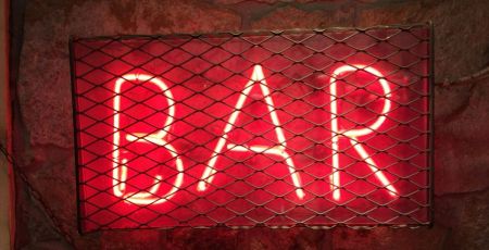 bar LED signage