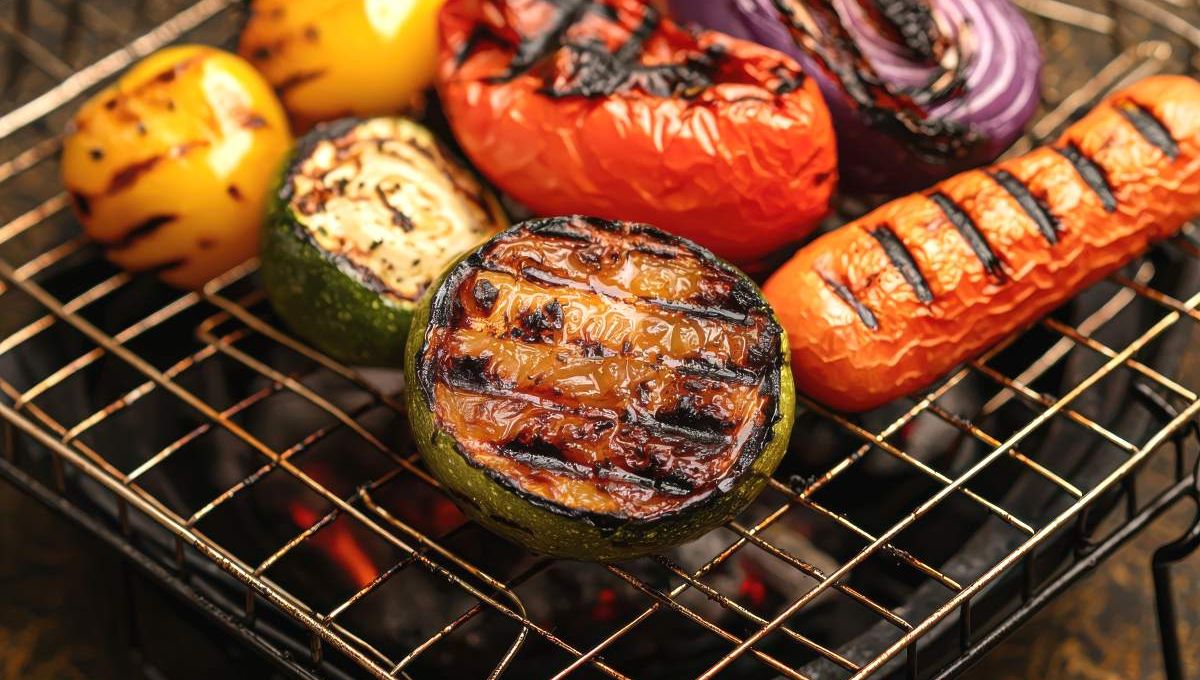 Légumes grillés au barbecue - crédit photo : whitestorm via Adobe Stock