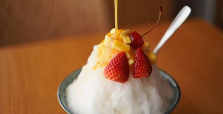 Kakigori - dessert glacé japonais