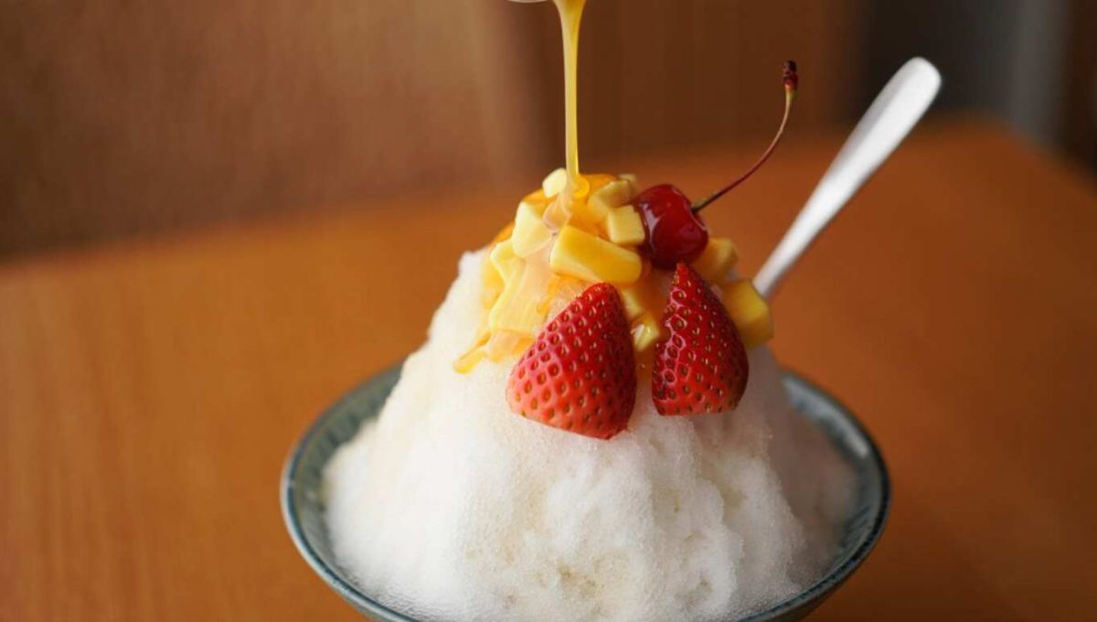 Kakigori - dessert glacé japonais