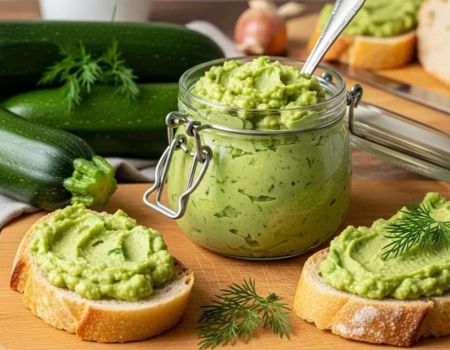 Guacamole de courgette
