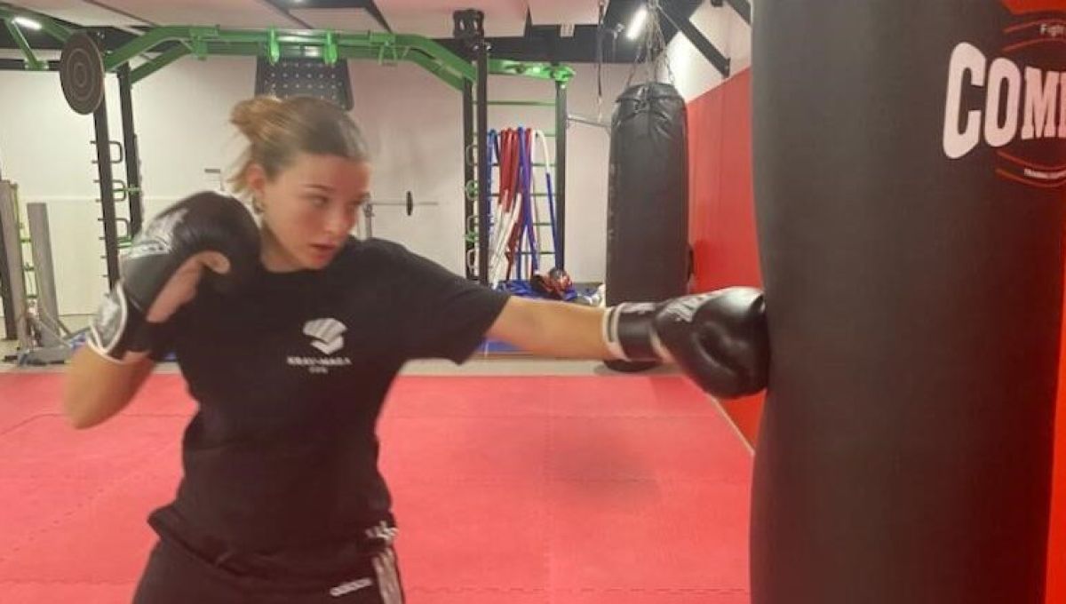 Cérina, championne de krav-maga