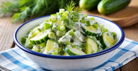 Salade de concombre