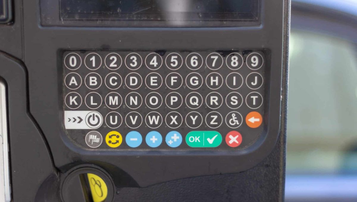 clavier pour horodateur