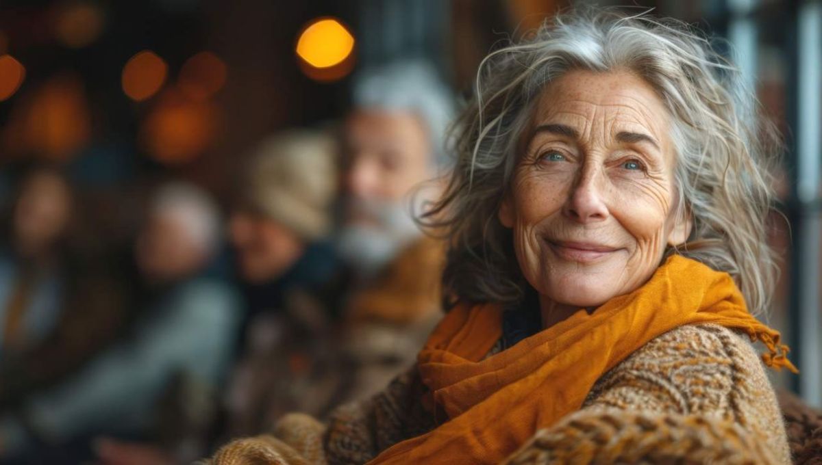 Personnes âgées souriantes