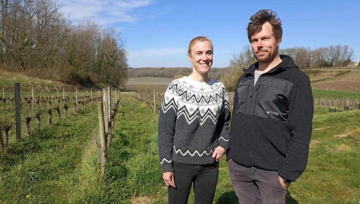 Dans le cadre d’un fermage, un couple de viticulteurs s’installe et se lance en bio