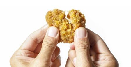 Un nugget de Dévore Food à la chair végétale