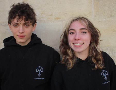 Elie et Solène forment la première équipe parisienne de serrurière