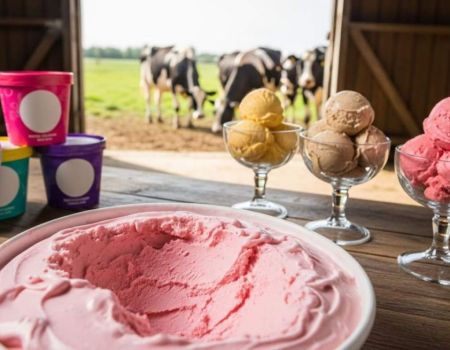 Glaces de la ferme