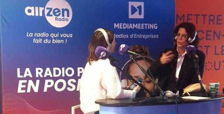 Alexandra Palt pour AirZen lors du sommet Benvivo à Bordeaux