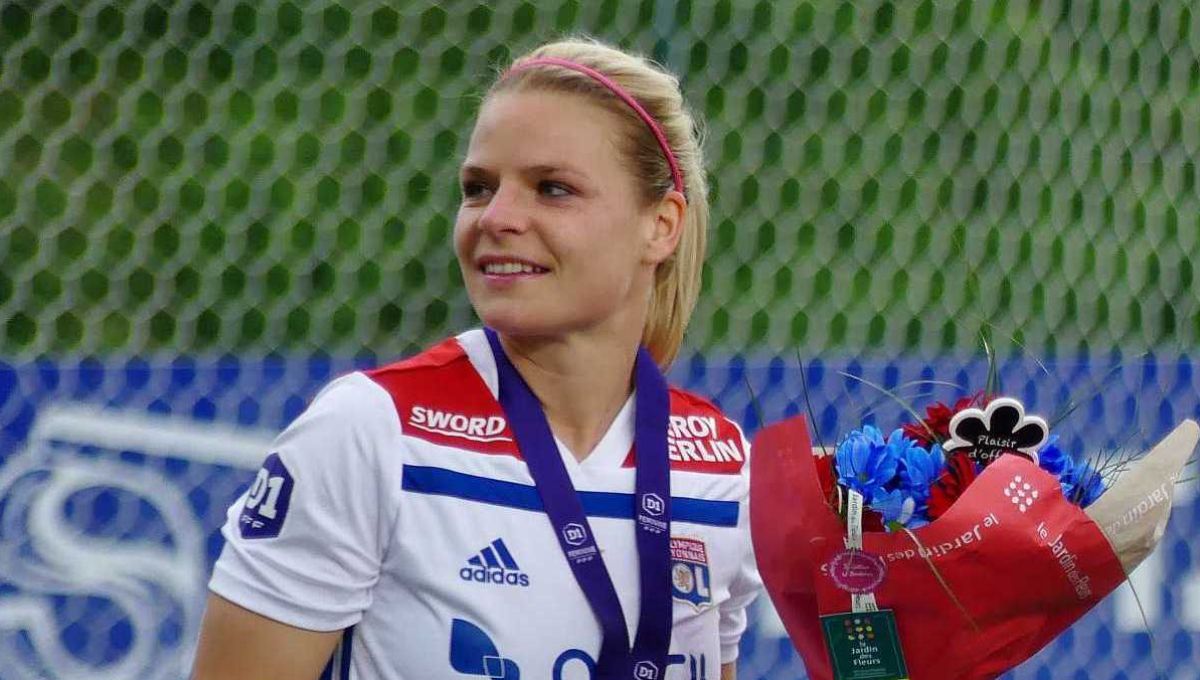 La footballeuse Eugénie Le Sommer