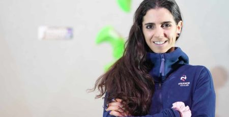 Fanny Gibert, grimpeuse passionnée en quête d’olympisme