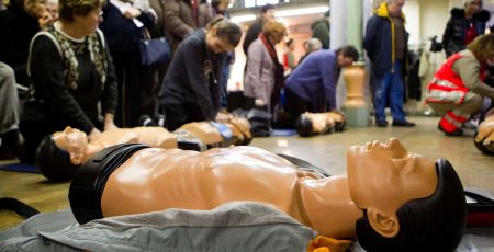 Formation par la Croix Rouge au premier secours