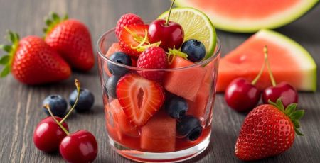 Salade de fruits rouges