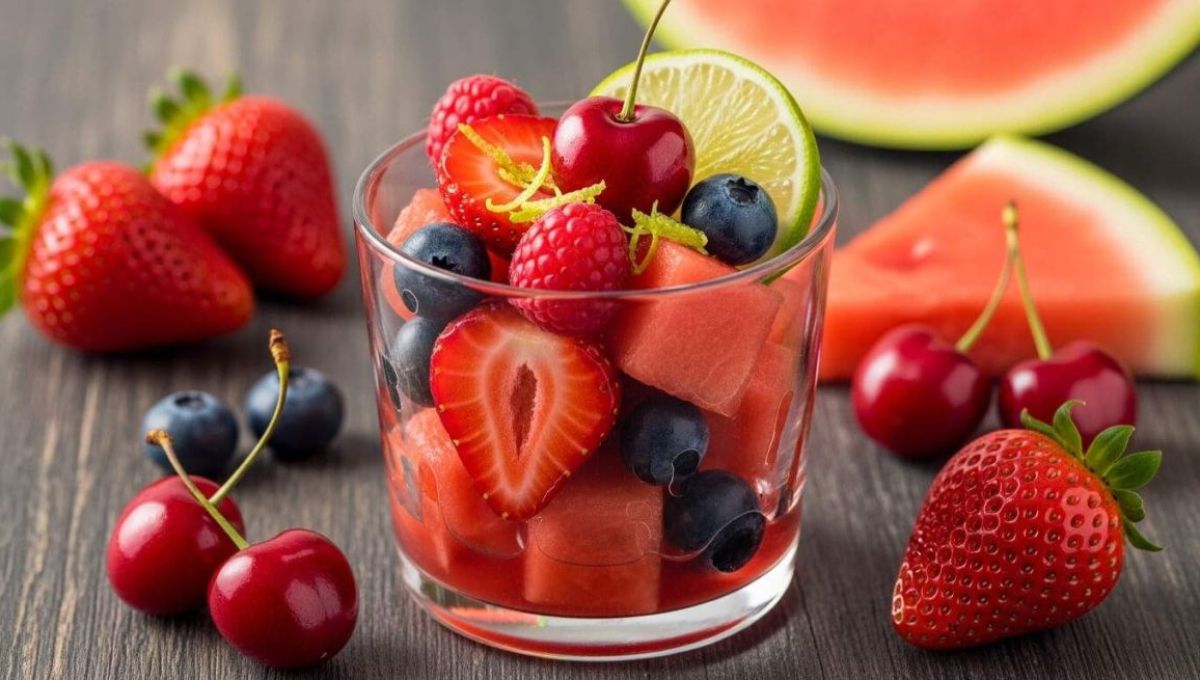 Salade de fruits rouges