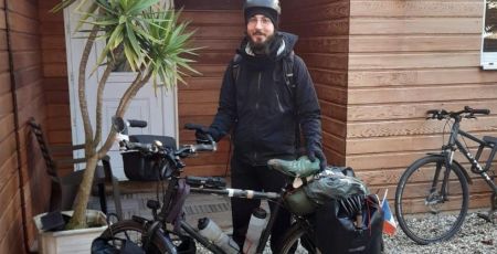 François Lardoux a parcouru l'Europe de mars à décembre 2022.