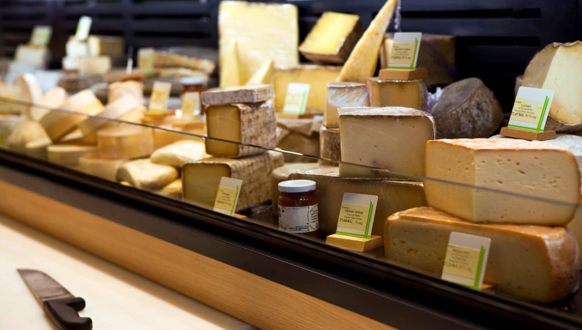 Fromage, fromager, crémier, crémerie, magasin, aliment