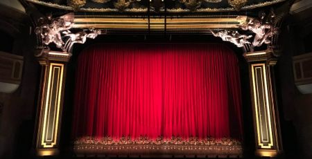 Une salle de théâtre