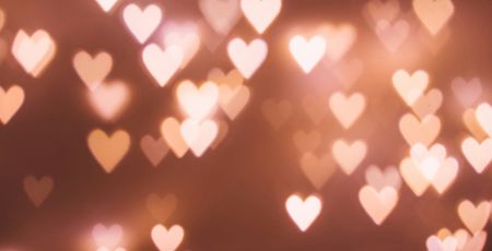 heart bokeh light