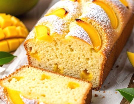 Gâteau mangue coco sans gluten