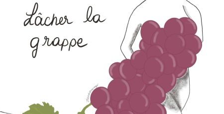 Dessin de "Lâcher la grappe"