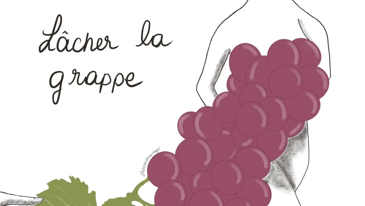 Dessin de "Lâcher la grappe"
