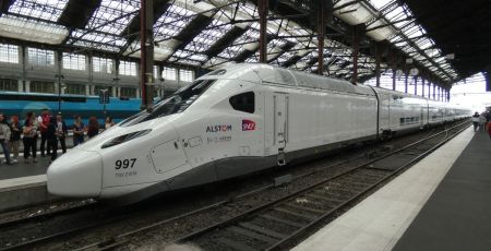 Un TGV M gare de Lyon