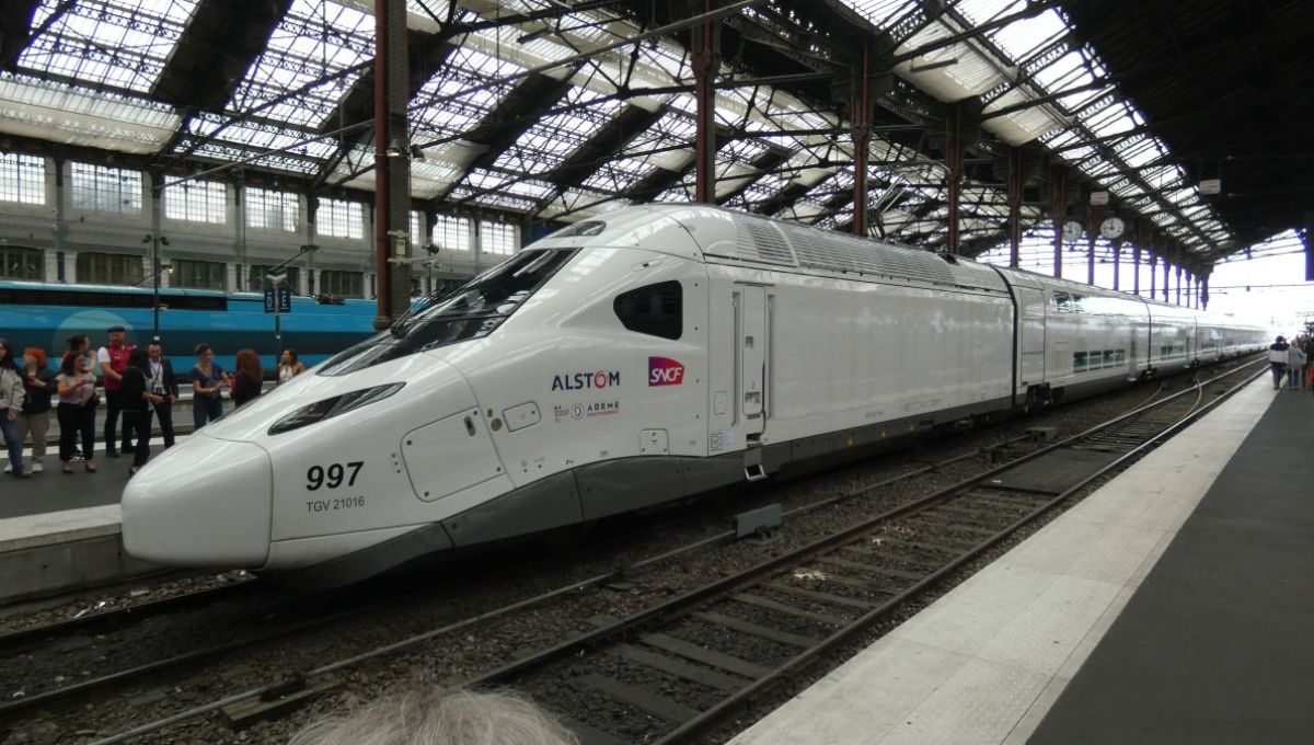 Un TGV M gare de Lyon