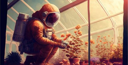 Des bulles pour cultiver sur la lune, le projet de la mission Artémis