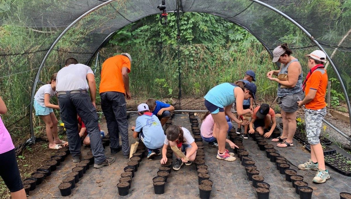 Sébastien a exporté l’école de la nature sur l’Ile de la Réunion