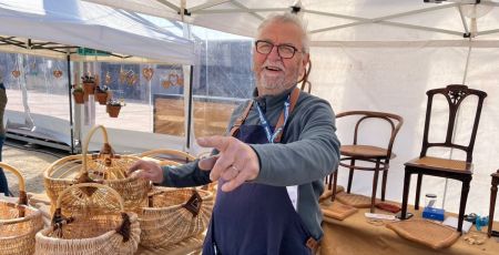 Journée des Plantes de Fontainebleau : Claude, passionné de jardinage et d’optimisme