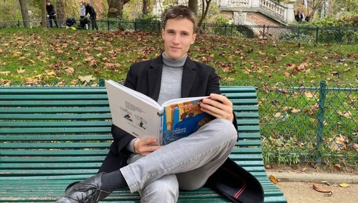 Jules et son livre inspirant
