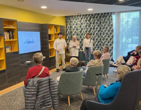 Koppelia,une console de jeux destinée aux seniors en Ehpad et maison de retraite