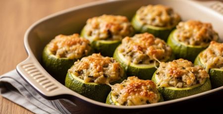 Courgette farcie