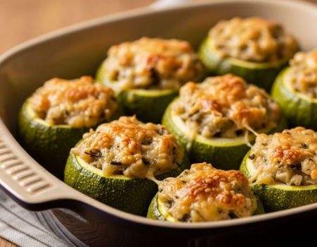 Courgette farcie