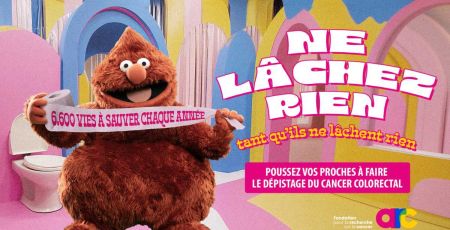 La Fondation ARC sensibilise avec humour au dépistage du cancer colorectal 