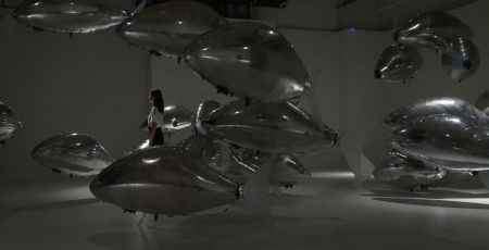 Œuvre de Bit Studio, présent au festival 01