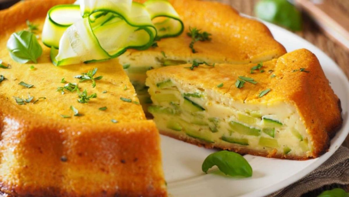 Flan de courgette